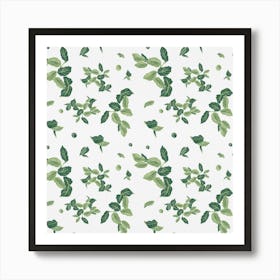 Mint Summer Art Print