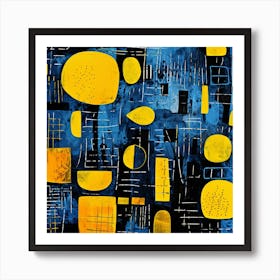 Abstract Painting 302 Art Print