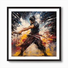 Samurai 1 Art Print