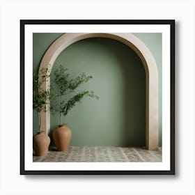 Archway Stock Videos & Royalty-Free Footage 51 Art Print