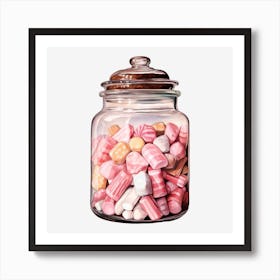 Candy Jar 1 Art Print