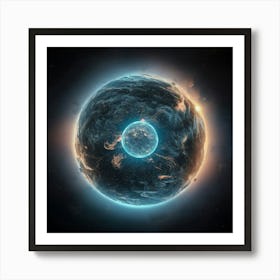 Nasa Planet Art Print