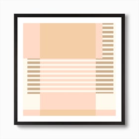 Marfa In Beige Art Print