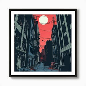 Street Scene 4 Art Print