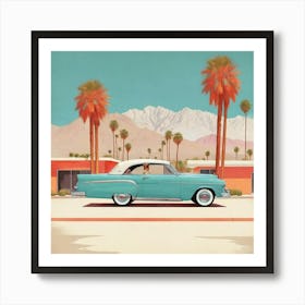 Palm Springs Ride Vii Art Print Art Print