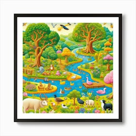 Jigsaw Puzzle Art Print