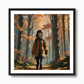 Autumn Forest Art Print