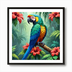 Wild Art 244 Art Print