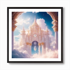 Castle In The Sky Art Print