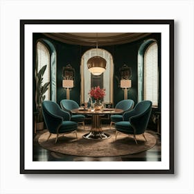 Dining Room Art Print