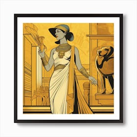 Egyptian Woman Art Print