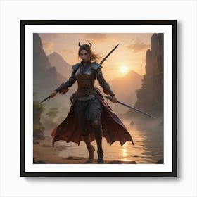 Elder Scrolls Art Print