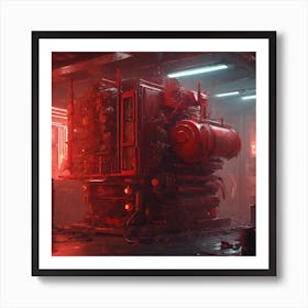 Cyberpunk Art Art Print