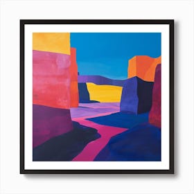 Abstract Travel Collection Jordan 2 Art Print