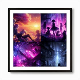 Anime Art Art Print