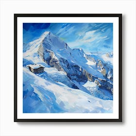 House On The Mountain Art Print