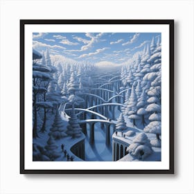 Winter Wonderland Art Print