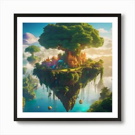 BB Borsa Tree In The Sky Art Print