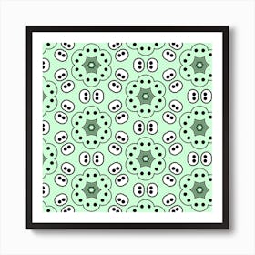 Background Texture Dots Pattern Art Print