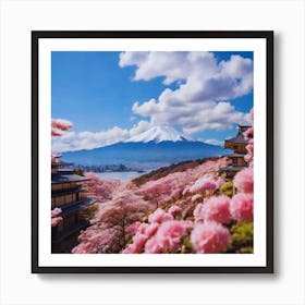 Cherry Blossoms In Japan 6 Art Print