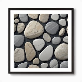 Pebbles 1 Art Print
