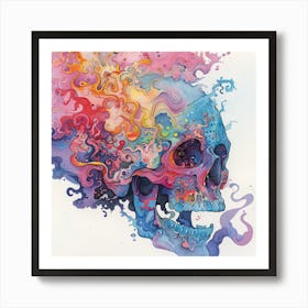 Skull 9 Art Print