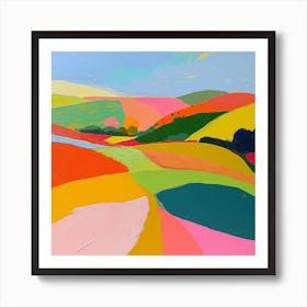 Abstract Travel Collection Belgium 2 Art Print