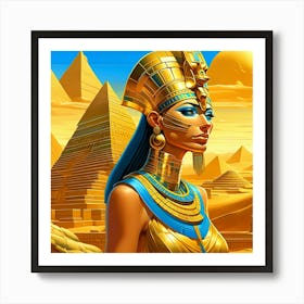 Egyptian Queen 3 Art Print