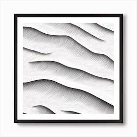 Abstract Wave Pattern 9 Art Print