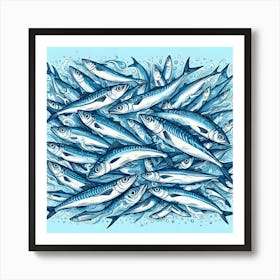 Sardines Art Print 1 Art Print