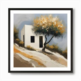 House On The Hill Art Print