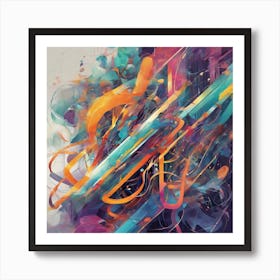 Abstract Painting Art Print