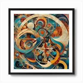 Abstract Painting 5 Art Print