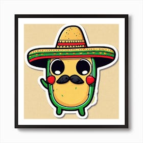 Mexican Cucumber Art Print