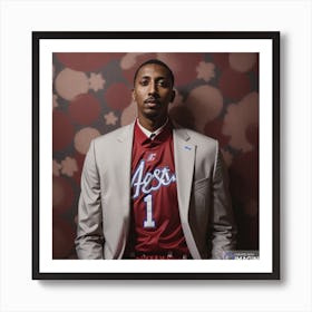 Kentavious Caldwell-Pope AI Art Print