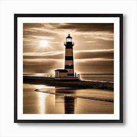 Lighthouse 34 Art Print