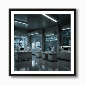 Laboratory In The Dark Poster