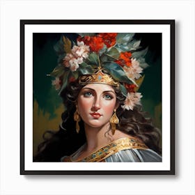 Greek Goddess 28 Art Print