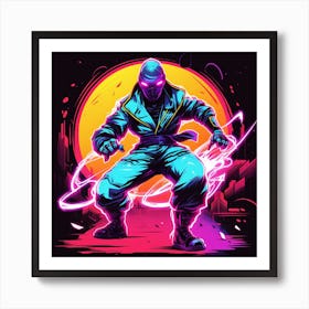 Ninja Art Print