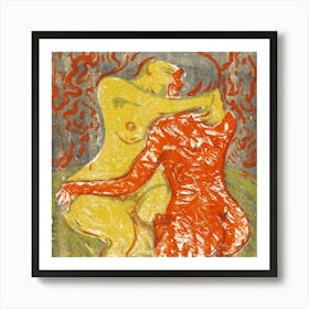 'The Lovers' Art Print