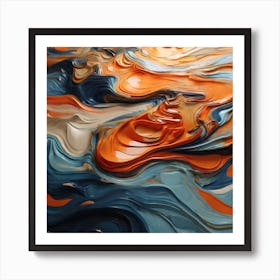 Abstract Painting 2 Art Print