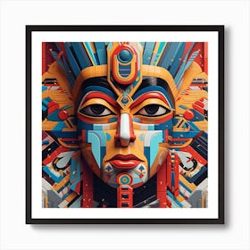 Egyptian Head 1 Art Print