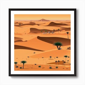 Sahara Desert 6 Art Print