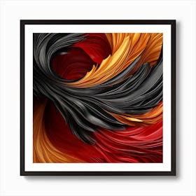 Firefox Wallpaper Art Print