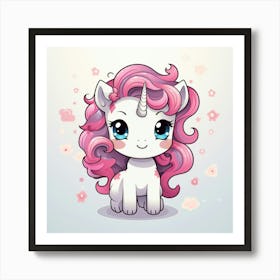 Little Unicorn 9 Art Print