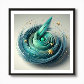 Feather Quill Art Print