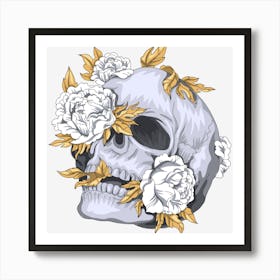 skull Art Print