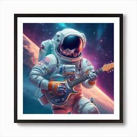 Space Rocker Art Print