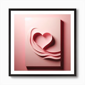 Heart Valentine's Day 8 Art Print