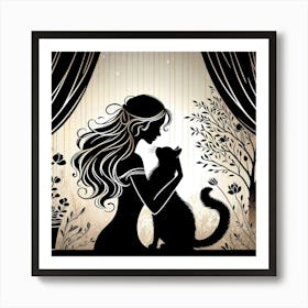 Creative Love And Relationship Illustration 9 Art Print